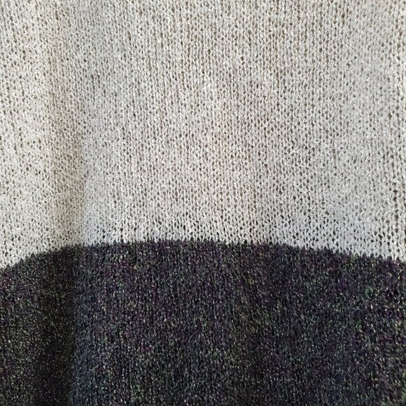 Amy Brill Abstract Pullover Knit Sweater Top ONE SIZE NEW - Picture 3 of 9